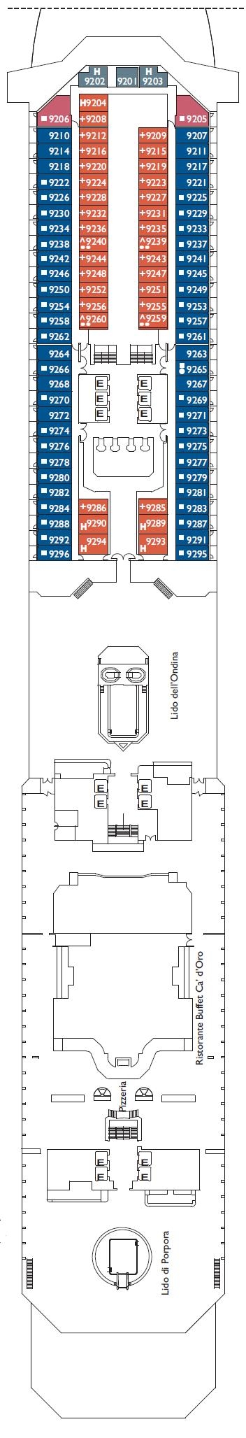Deck 09 Villa Borghese