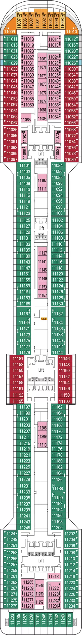 Deck 11 - Meraviglia