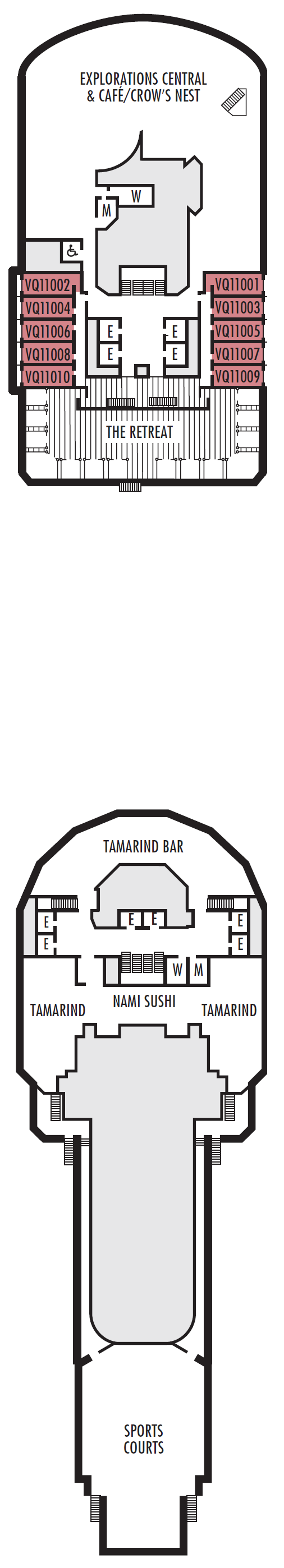 DECK 11 - OBSERVATION DECK