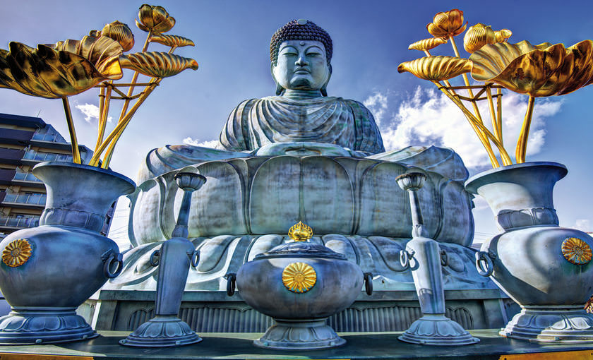 Een boeddhistische god