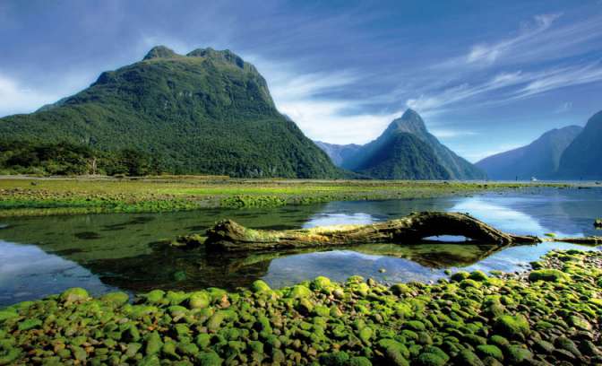National Park Fiordland Nieuw-Zeeland