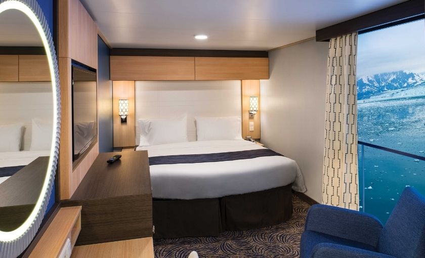 Royal Caribbean binnenhut met virtueel balkon V1