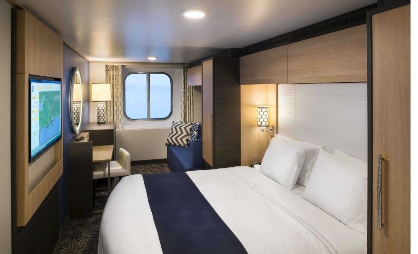 Royal Caribbean buitenhut zonder balkon F