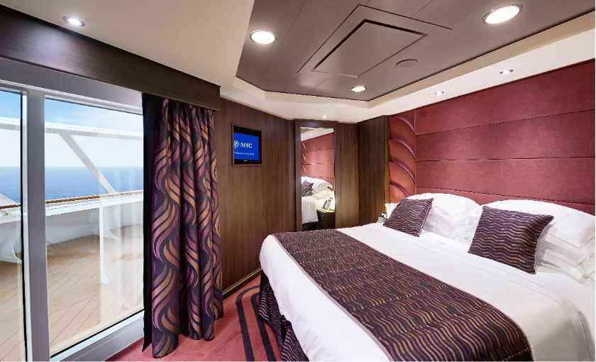 MSC buitenhut met balkon B3