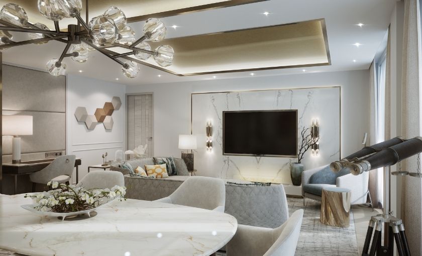 Owners suite luxe schip Crystal Endeavor