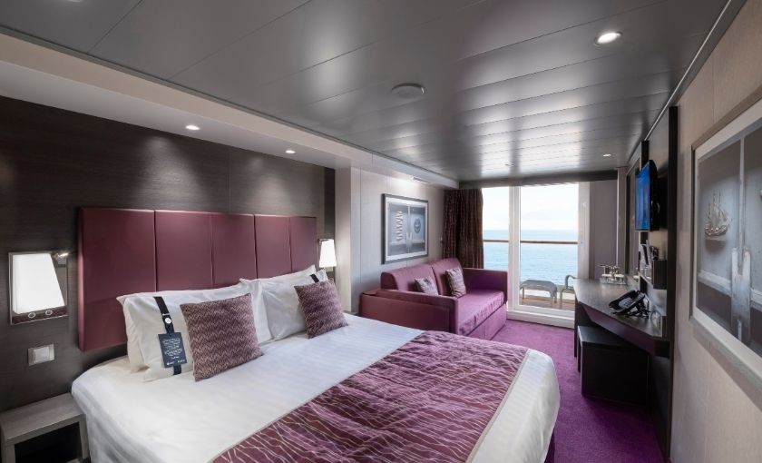 MSC meraviglia buitenhut met balkon BBL
