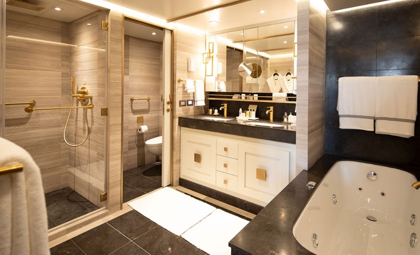 Splendor Suite luxe ruime schip Splendor Regent Seven Seas