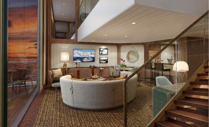 Wintergarden Suite Venture schip Seabourn