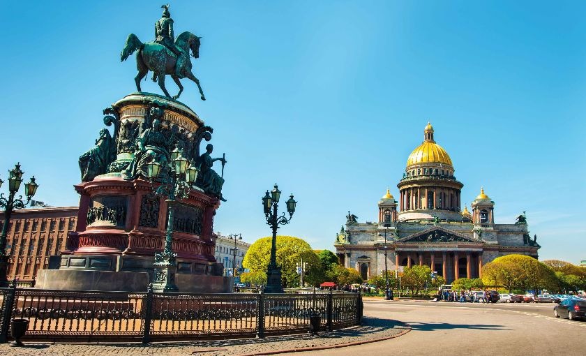 St. Isaacs kathedraal in Rusland