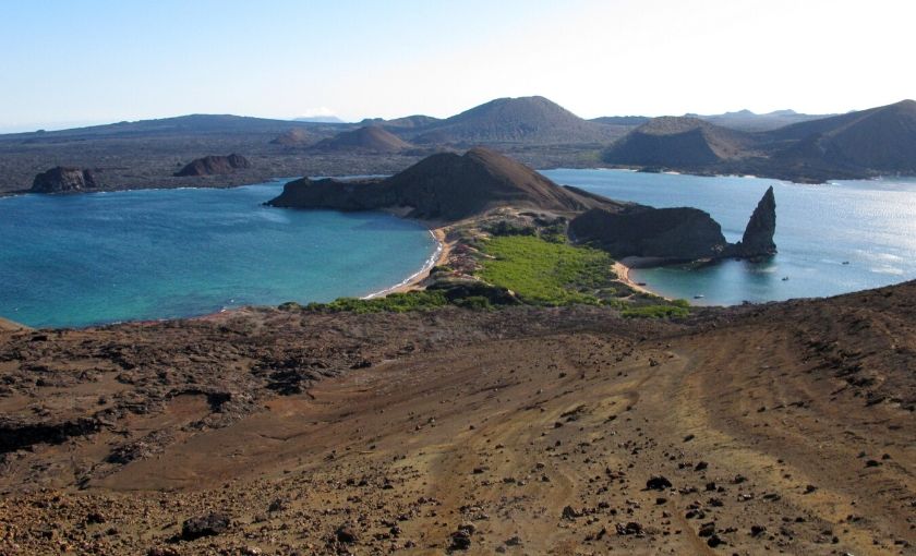 Bartolome eiland Galapagos.