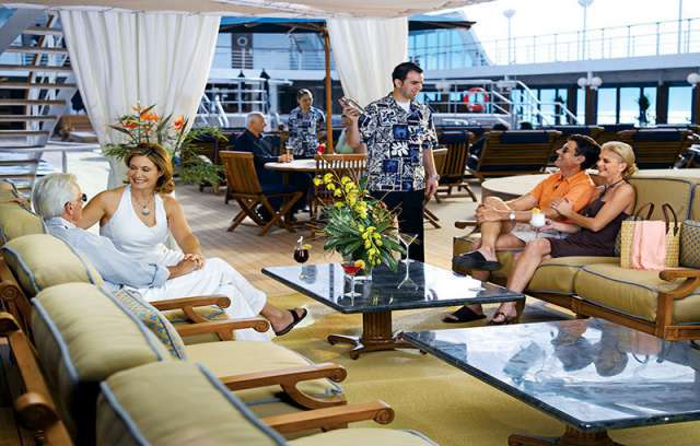 Cocktails aan boord van rederij Oceania 