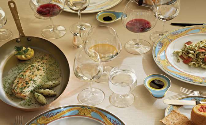 Toscana dining aan boord van Oceania Cruises