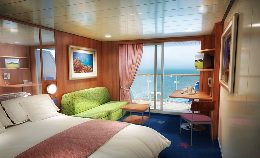 Balkonhut van Norwegian Star