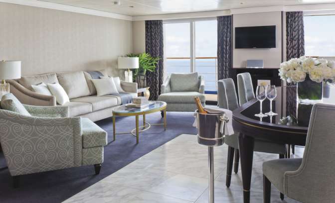 Luxe suite van Regent Seven Seas