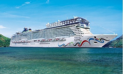 cruiseschip Norwegian Epic van rederij NCL