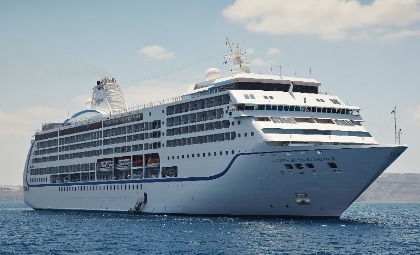 De Seven Seas Mariner van rederij Regent Seven Seas