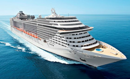 cruiseschip MSC Divina van rederij MSC cruises