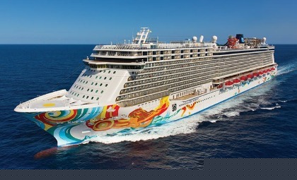 cruiseschip Norwegian getaway van rederij NCL
