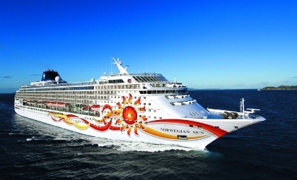 Cruiseschip Norwegian Sun van rederij NCL