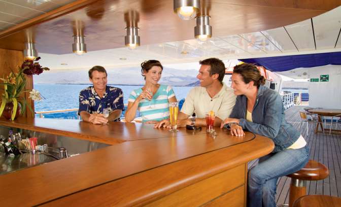 Bar van schip Xpedition van rederij Celebrity