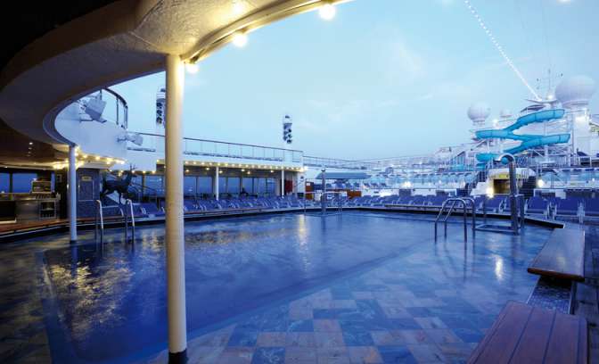 Zwembad en waterpark Carnival Liberty 