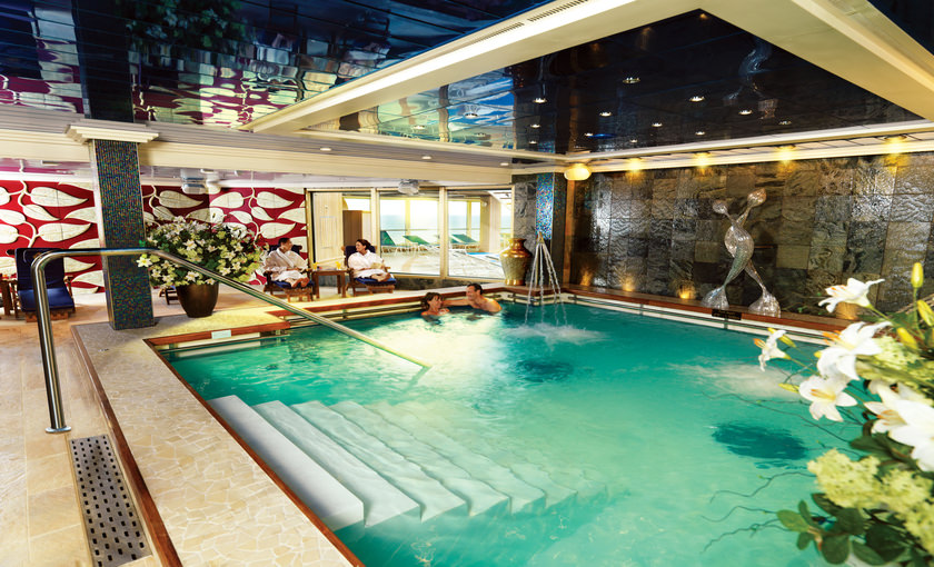 Hydropool op de Queen Victoria