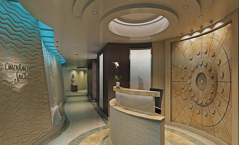 Spa club luxe rederij Oceania