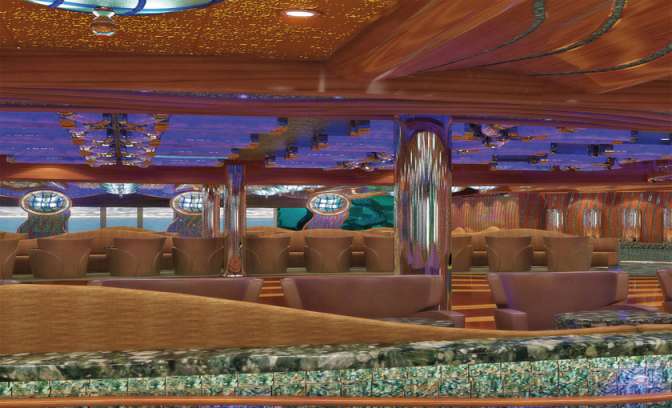 De grand bar op de Costa Fascinosa