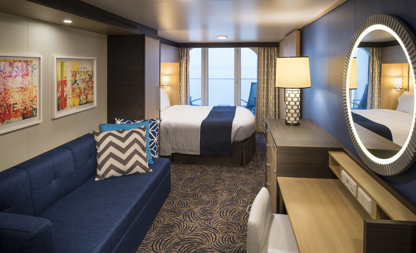 Een balkonhut op de Anthem of the Seas van Royal Caribbean
