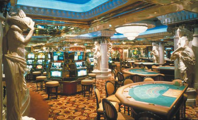 Het casino op de Celebrity Millennium van Celebrity cruises