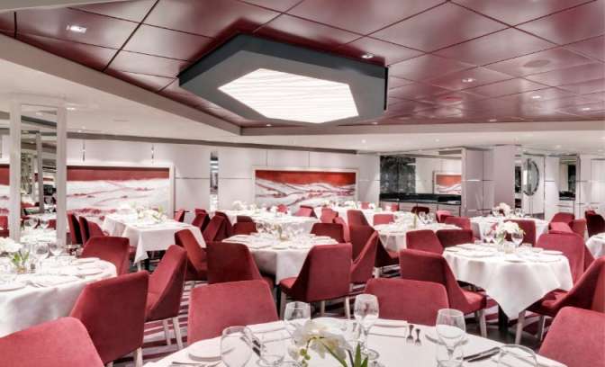 Purple crab restaurant MSC Grandiosa