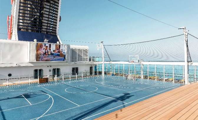 Basketbalveld mein schiff 4