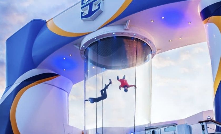 Skydiven op de Odyssey of the Seas Royal Caribbean
