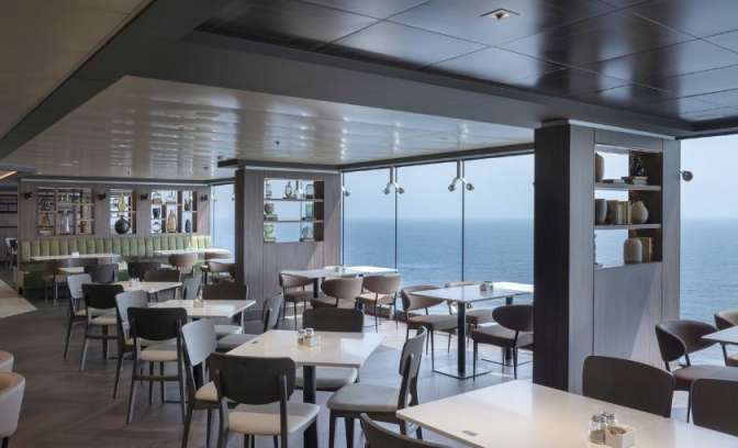 Buffet restaurant MSC world europa