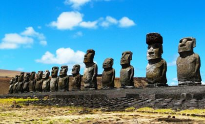 Beelden op Paaseiland